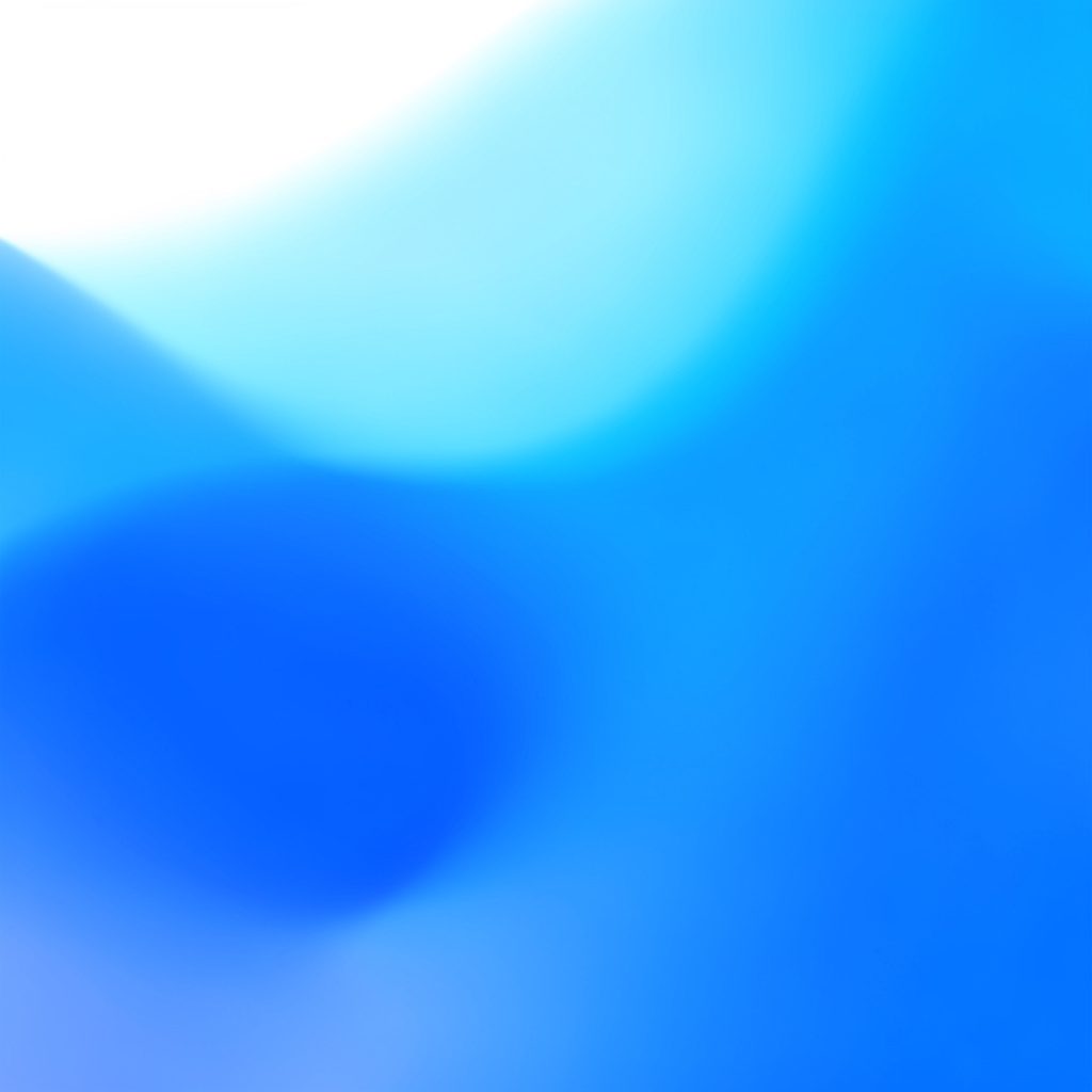 Abstract gradient composition in deep purple and bright blue with soft glowing shapes, evoking a calm, optimistic mood